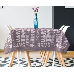 ΤΡΑΠΕΖΟΜΑΝΤΗΛΟ FRIDAY ART 8324  ΕΜΠΡΙΜΕ BEAUTY HOME