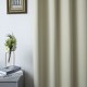 ΚΟΥΡΤΙΝΑ BLACKOUT ΣΚΙΑΣΗΣ ΜΕ 8 ΚΡΙΚΟΥΣ ART 8400  140X270 ΜΠΕΖ BEAUTY HOME