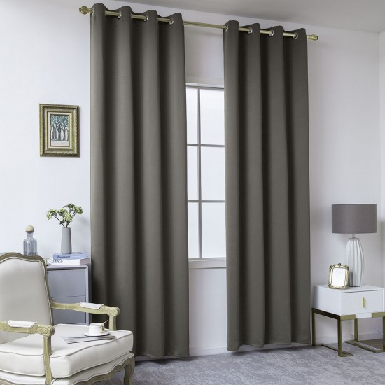 ΚΟΥΡΤΙΝΑ BLACKOUT ΣΚΙΑΣΗΣ ΜΕ 8 ΚΡΙΚΟΥΣ ART 8400  140X270 ΚΑΦΕ BEAUTY HOME
