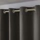 ΚΟΥΡΤΙΝΑ BLACKOUT ΣΚΙΑΣΗΣ ΜΕ 8 ΚΡΙΚΟΥΣ ART 8400  140X270 ΚΑΦΕ BEAUTY HOME