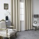 ΚΟΥΡΤΙΝΑ BLACKOUT ΣΚΙΑΣΗΣ ΜΕ 8 ΚΡΙΚΟΥΣ ART 8400  140X270 ΑΜΜΟΥ BEAUTY HOME