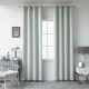 ΚΟΥΡΤΙΝΑ BLACKOUT ΣΚΙΑΣΗΣ ΜΕ 8 ΚΡΙΚΟΥΣ ART 8400  140X270 ΓΚΡΙ BEAUTY HOME