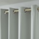 ΚΟΥΡΤΙΝΑ BLACKOUT ΣΚΙΑΣΗΣ ΜΕ 8 ΚΡΙΚΟΥΣ ART 8400  140X270 ΓΚΡΙ BEAUTY HOME