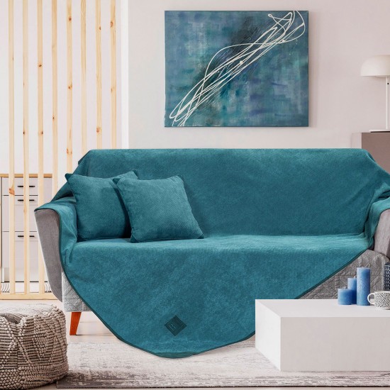 BEAUTY HOME ΜΑΞΙΛΑΡΟΘΗΚΗ ΔΙΑΚΟΣΜΗΤΙΚΗ PETROL ART 8406 42X42 ΠΕΤΡΟΛ      