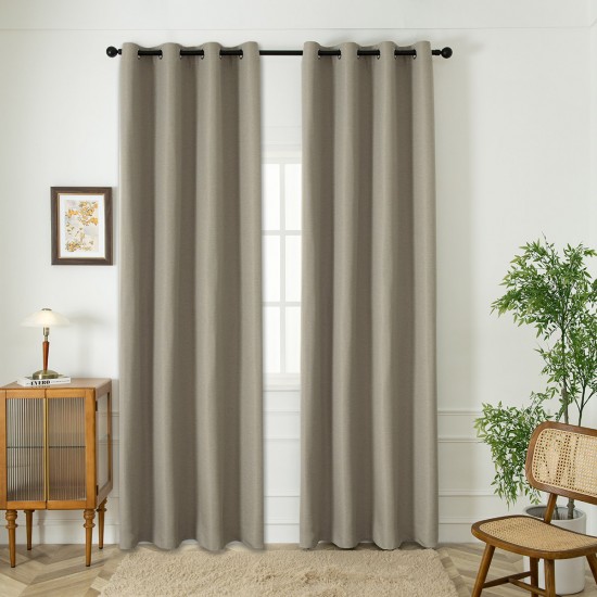 ΥΦΑΣΜΑ ΚΟΥΡΤΙΝΑΣ BLACKOUT JACQUARD ΣΚΙΑΣΗΣ GLARE ART 8444 Φ280 ΑΜΜΟΥ BEAUTY HOME