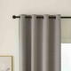 BEAUTY HOME ΚΟΥΡΤΙΝΑ FULL BLACKOUT ΣΚΙΑΣΗΣ ΜΕ 8 ΚΡΙΚΟΥΣ TOTAL ART 8446 140X270 ΜΠΕΖ      
