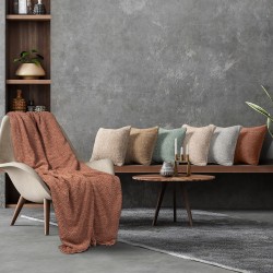 ΜΑΞΙΛΑΡΟΘΗΚΗ ΔΙΑΚΟΣΜΗΤΙΚΗ LAMB ART 8570 42X42 ΡΟΖ BEAUTY HOME