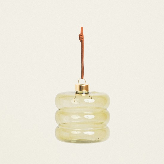 BEAUTY HOME ΓΥΑΛΙΝΟ ΣΤΟΛΙΔΙ 8 CM Α ΠΡΑΣΙΝΟ      