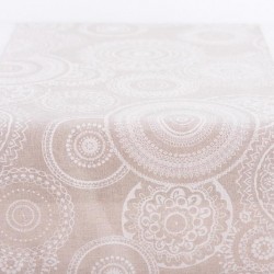 BEAUTY HOME ΡΑΝΝΕΡ ΛΕΥΚΑ ΜΑΝΤΑΛΑ   34 CM X 2.5 M   