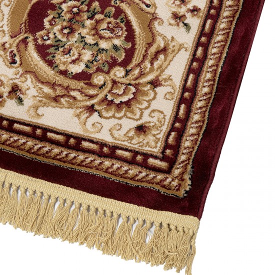 ΧΑΛΙ CLASSIC ART 9061 160Χ230 RED ΚΟΚΚΙΝΟ BEAUTY HOME