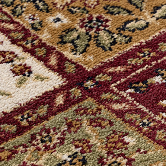 ΧΑΛΙ CLASSIC ART 9063 160Χ230 RED ΚΟΚΚΙΝΟ BEAUTY HOME