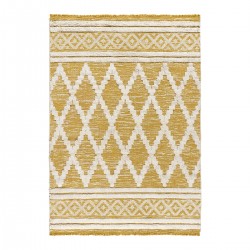 ΧΑΛΙ ΒΑΜΒΑΚΕΡΟ MOROCOTTON 9236 150X220 ΚΙΤΡΙΝΟ BEAUTY HOME