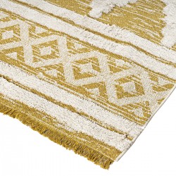 ΧΑΛΙ ΒΑΜΒΑΚΕΡΟ MOROCOTTON 9236 150X220 ΚΙΤΡΙΝΟ BEAUTY HOME