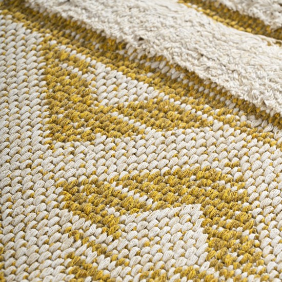 ΧΑΛΙ ΒΑΜΒΑΚΕΡΟ MOROCOTTON 9236 150X220 ΚΙΤΡΙΝΟ BEAUTY HOME