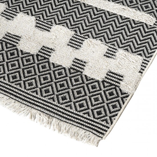 ΧΑΛΙ ΒΑΜΒΑΚΕΡΟ MOROCOTTON 9238 ΓΚΡΙ BEAUTY HOME