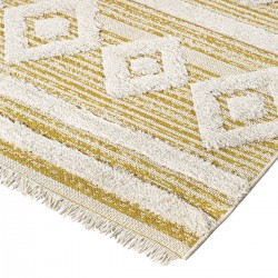 ΧΑΛΙ ΒΑΜΒΑΚΕΡΟ MOROCOTTON 9239 ΚΙΤΡΙΝΟ BEAUTY HOME