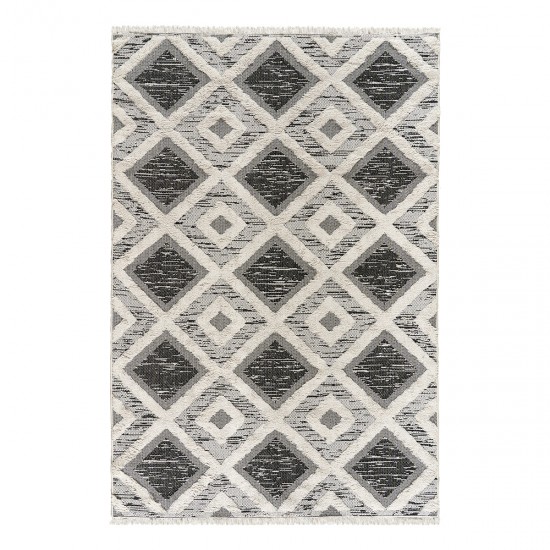 ΧΑΛΙ ΒΑΜΒΑΚΕΡΟ MOROCOTTON 9240 ΓΚΡΙ BEAUTY HOME