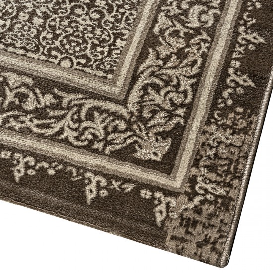 ΔΙΑΔΡΟΜΟΣ PRESTIGE ART 9319 0,67 BEIGE BROWN - ΜΠΕΖ ΚΑΦΕ BEAUTY HOME