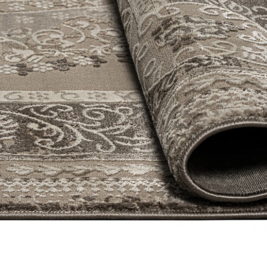 ΔΙΑΔΡΟΜΟΣ PRESTIGE ART 9320 0,67 BEIGE BROWN - ΜΠΕΖ ΚΑΦΕ BEAUTY HOME