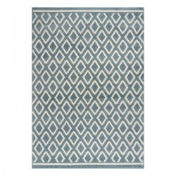 ΧΑΛΙ VIBE ART 9574 BLUE WHITE ΣΙΕΛ ΛΕΥΚΟ BEAUTY HOME