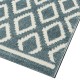 ΧΑΛΙ VIBE ART 9574 BLUE WHITE ΣΙΕΛ ΛΕΥΚΟ BEAUTY HOME