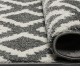 ΧΑΛΙ VIBE ART 9576 GREY WHITE ΓΚΡΙ ΛΕΥΚΟ BEAUTY HOME