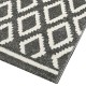 ΧΑΛΙ VIBE ART 9576 GREY WHITE ΓΚΡΙ ΛΕΥΚΟ BEAUTY HOME
