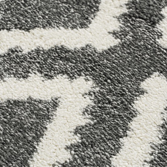 ΧΑΛΙ VIBE ART 9576 GREY WHITE ΓΚΡΙ ΛΕΥΚΟ BEAUTY HOME