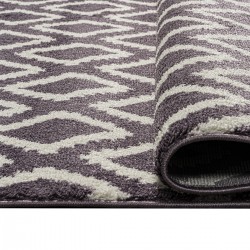 ΧΑΛΙ VIBE ART 9578 LILA WHITE ΛΙΛΑ ΛΕΥΚΟ BEAUTY HOME