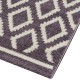 ΧΑΛΙ VIBE ART 9578 LILA WHITE ΛΙΛΑ ΛΕΥΚΟ BEAUTY HOME