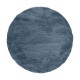 ΡΟΤΟΝΤΑ 133X133 FLUFFIE ART 9611 D. BLUE ΜΠΛΕ BEAUTY HOME