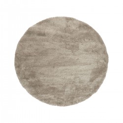 ΡΟΤΟΝΤΑ 160X160 FLUFFIE ART 9616 BEIGE   ΜΠΕΖ BEAUTY HOME