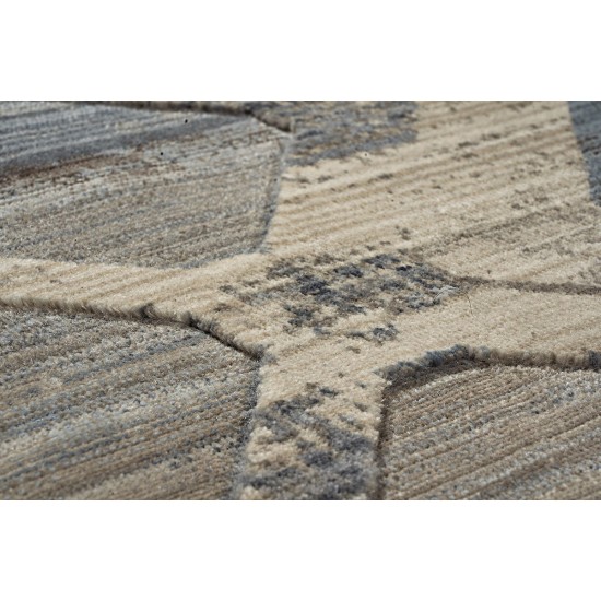 ΠΑΤΑΚΙ BLISS ART 9627 0.67X2.20   ΜΠΕΖ,ΜΟΚΑ,ΜΠΛΕ BEAUTY HOME
