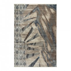 ΠΑΤΑΚΙ BLISS ART 9628 0.67X2.20 ΜΠΕΖ,ΜΟΚΑ,ΜΠΛΕ BEAUTY HOME