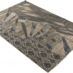 ΠΑΤΑΚΙ BLISS ART 9628 0.67X2.20 ΜΠΕΖ,ΜΟΚΑ,ΜΠΛΕ BEAUTY HOME