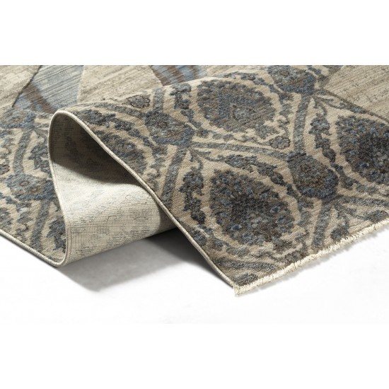 ΠΑΤΑΚΙ BLISS ART 9628 0.67X2.20 ΜΠΕΖ,ΜΟΚΑ,ΜΠΛΕ BEAUTY HOME