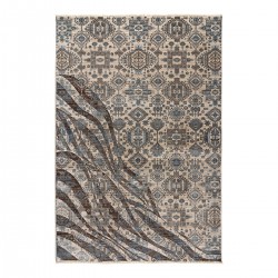 ΧΑΛΙ BLISS ART 9629 ΜΠΕΖ,ΜΟΚΑ,ΜΠΛΕ BEAUTY HOME