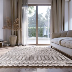 BEAUTY HOME ΧΑΛΙ MOTION ART 9648 160X230 ΜΠΕΖ      