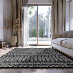 BEAUTY HOME ΧΑΛΙ MOTION ART 9650 160X230 ΑΝΘΡΑΚΙ      