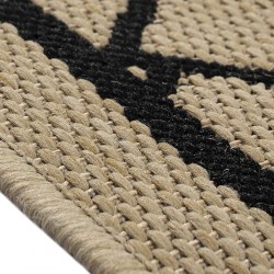 ΡΟΤΟΝΤΑ 160X160 ΨΑΘΑ ΜΕ ΚΡΟΣΙΑ SOL ART 9756 ΜΠΕΖ BEAUTY HOME