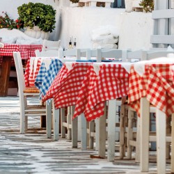 BEAUTY HOME ΕΠΑΓΓΕΛΜΑΤΙΚΟ ΤΡΑΠΕΖΟΜΑΝΤΗΛΟ CHECKS ART Ε8494 145X220 ΠΡΑΣΙΝΟ      