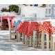 BEAUTY HOME ΕΠΑΓΓΕΛΜΑΤΙΚΟ ΤΡΑΠΕΖΟΜΑΝΤΗΛΟ CHECKS ART Ε8494 145X220 ΠΡΑΣΙΝΟ      