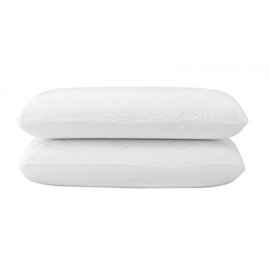 ΜΑΞΙΛΑΡΙ ΥΠΝΟΥ CLASSIC MEMORY FOAM ART 4012 ΜΕΤΡΙΟ  60X40X13  ΛΕΥΚΟ BEAUTY HOME