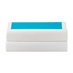 ΜΑΞΙΛΑΡΙ ΥΠΝΟΥ GEL MEMORY FOAM ART 4028 ΜΕΤΡΙΟ 58X38X12  ΛΕΥΚΟ BEAUTY HOME