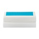 ΜΑΞΙΛΑΡΙ ΥΠΝΟΥ GEL MEMORY FOAM ART 4028 ΜΕΤΡΙΟ 58X38X12  ΛΕΥΚΟ BEAUTY HOME