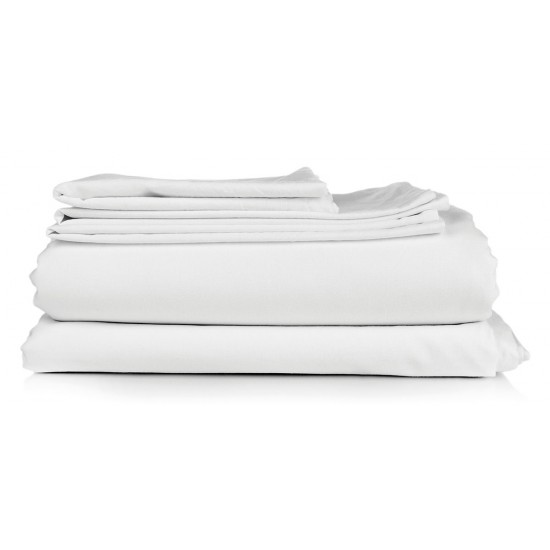 ΠΑΠΛΩΜΑΤΟΘΗΚΗ ΞΕΝΟΔΟΧΕΙΟΥ ΜΟΝΗ 5-STAR 300TC SATIN 100% COTTON ΛΕΥΚΟ 170X250 BEAUTY HOME