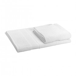 ΠΕΤΣΕΤΑ ΠΡΟΣΩΠΟΥ ΞΕΝΟΔΟΧΕΙΟΥ FLUFFY 550GSM 100% COTTON 50X100 ΛΕΥΚΟ BEAUTY HOME