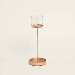BEAUTY HOME ΚΗΡΟΠΗΓΙΟ BILBAO ΡΟΖ ΧΡΥΣΟ 9.50 X 27 CM      