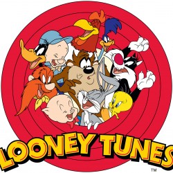 ΚΟΥΡΤΙΝΑ ΜΕ 8 ΜΕΤΑΛΛΙΚΟΥΣ ΚΡΙΚΟΥΣART 6188 LOONEY TUNES 180X250 ΕΜΠΡΙΜΕ BEAUTY HOME