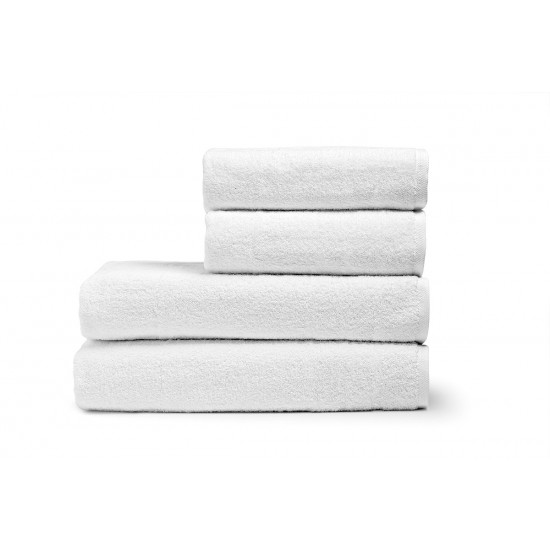 ΠΕΤΣΕΤΑ ΠΡΟΣΩΠΟΥ ΞΕΝΟΔΟΧΕΙΟΥ MILD 450GSM 100% COTTON 50X90 ΛΕΥΚΟ BEAUTY HOME
